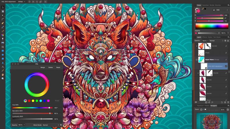 Affinity Designer vs. Adobe Illustrator: что лучше для векторной графики?