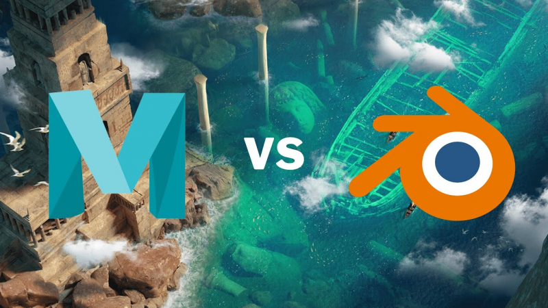 Blender vs. Maya: что лучше для 3D-моделирования?